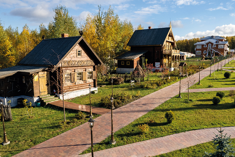 Деревня русского зодчества изображение номер 74