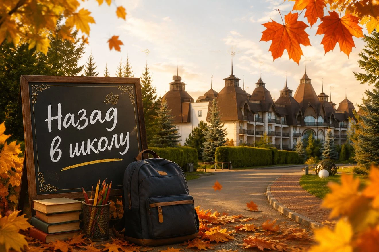 Скидка 15% на семейный отдых перед школой